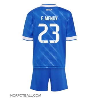 Billige Fotballdrakt Real Madrid Ferland Mendy #23 Replika Tredjedraktsett Barn 2025-26 Kortermet (med bukser)